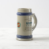 Birthday Voeg jaar naam toe Datum liefde vader fam Bierpul (Voorkant rechts)