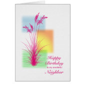 Birthday voor buurman, grasscène (Voorkant)