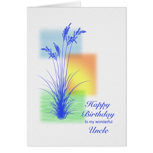 Birthday voor oom, grassen scène (Voorkant)