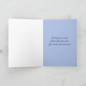 Birthday voor zijn groet kaart (Binnen)