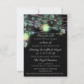 Birthday Vrijgezellenfeest Light Jar Black Roze Kaart (Voorkant)