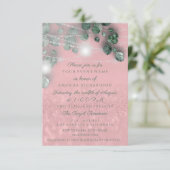 Birthday Vrijgezellenfeest Light Jar Rustic Blush  Kaart (Staand voorkant)