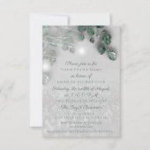 Birthday Vrijgezellenfeest Light Jar Rustic Glitte Kaart (Voorkant)