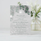 Birthday Vrijgezellenfeest Light Jar Rustic Glitte Kaart (Staand voorkant)