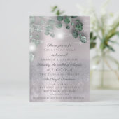 Birthday Vrijgezellenfeest Light Jar Rustic Kaart (Staand voorkant)