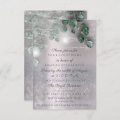 Birthday Vrijgezellenfeest Light Jar Rustic Kaart (Voorkant / Achterkant)