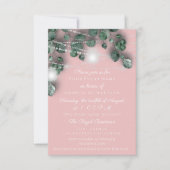 Birthday Vrijgezellenfeest Light Jar Rustic Pink Kaart (Voorkant)