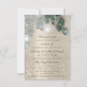 Birthday Vrijgezellenfeest Light Jar Rustic Sepia  Kaart (Voorkant)