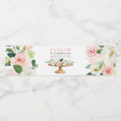 Birthday Water Fleslabels Waterfles Etiket (Enkel label)