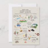 Birthday Weekend Itinerary | Tasmanie (Voorkant)