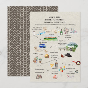 Birthday Weekend Itinerary Tasmanie