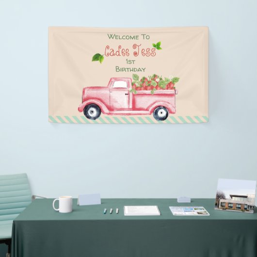 Birthday Welcome Banner (Beurs)