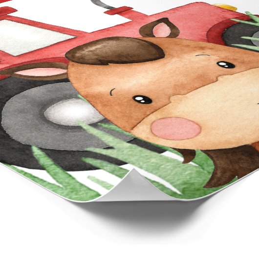 Birthday Welkom Poster (Hoek)