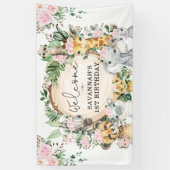 Birthday Welkomstwoord Spandoek (Verticaal)