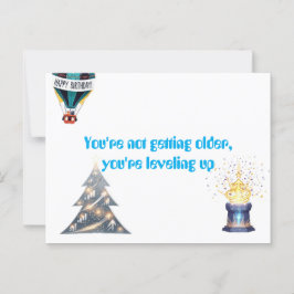 Birthday wenskaart briefkaart