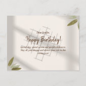 Birthday Wenskaart Briefkaart (Voorkant)