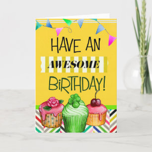 Birthday Wenskaart Feestdagen Kaart