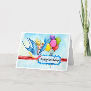 Birthday Wenskaart Feestdagen Kaart