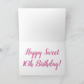 Birthday Wenskaart Feestdagen Kaart (Binnen)