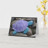 Birthday Wenskaart Kaart (Gele Bloem)