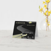 Birthday Wenskaart Kaart (Gele Bloem)