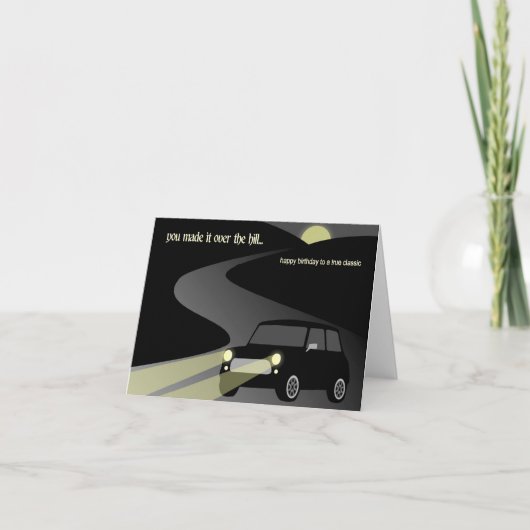 Birthday Wenskaart Kaart (Voorkant)