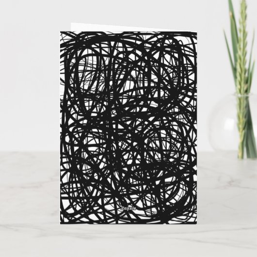 Birthday wenst een Man dat op een gevouwen kaart v (Achterkant)