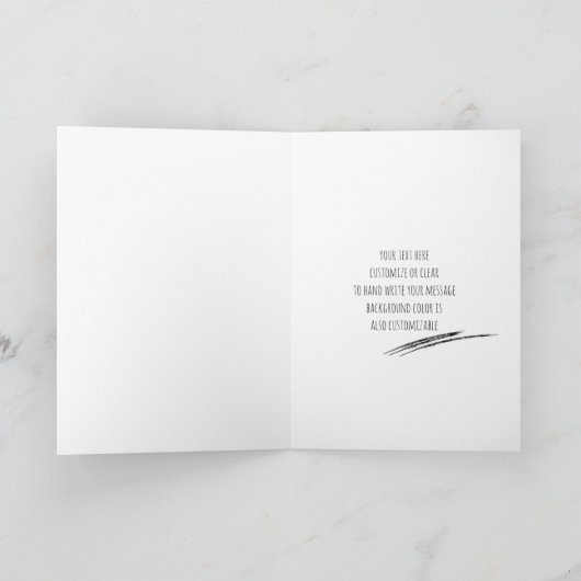 Birthday wenst een Man dat op een gevouwen kaart v (Binnen)