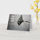 BIRTHDAY-WHATEVER STROOKT UW BOAT KAART (Gele Bloem)