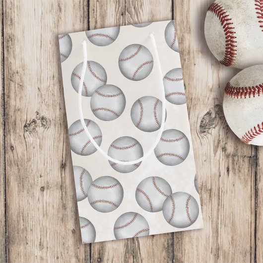 Birthday  Whimsical Baseball All Star Party Klein Cadeauzakje