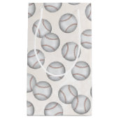 Birthday  Whimsical Baseball All Star Party Klein Cadeauzakje (Voorkant)