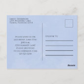 Birthday Whimsical Summer Pool Fun Swimsuit party Briefkaart (Achterkant)