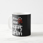 Birthday Wife Idea. Quotes op de dag van de valent Koffiemok (Voorkant links)