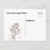 Birthday wil briefkaart (Achterkant)