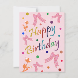 Birthday wil briefkaart