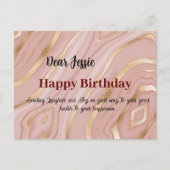 Birthday wil briefkaart (Voorkant)