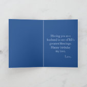 Birthday wil hem foto kaart (Binnen)