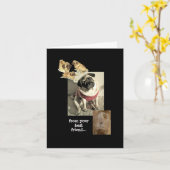 Birthday wil je beste vriendenkaart kaart (Gele Bloem)