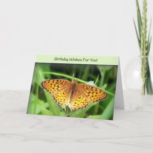 Birthday wil je... kaart (Voorkant)