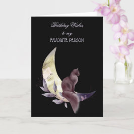 Birthday wil mijn favoriete persoonlijke Kaart