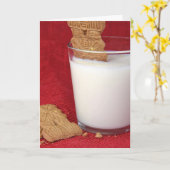 Birthday windmolen koekje in melk kaart (Gele Bloem)