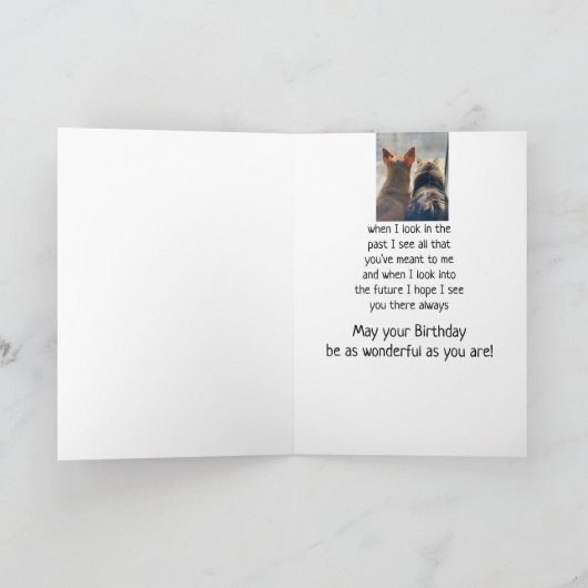 Birthday Wint speciale vriendschappelijke gezelsch Kaart (Binnen)