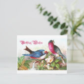 Birthday Wish Briefkaart (Staand voorkant)