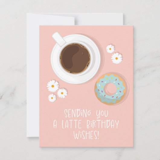 Birthday Wish Feestdagenkaart (Voorkant)