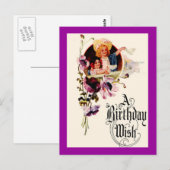  Birthday Wish Kaart (Voorkant / Achterkant)