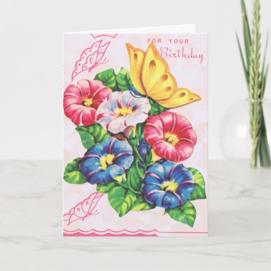 Birthday Wish Kaart (Voorkant)