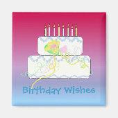 Birthday Wish Magneet (Voorkant)