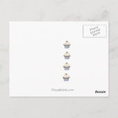 Birthday Wishes Briefkaart (Achterkant)