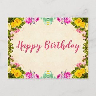 Birthday Wishes Briefkaart