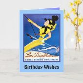 Birthday Wishes, De diablerets, Switzerland Kaart (Gele Bloem)